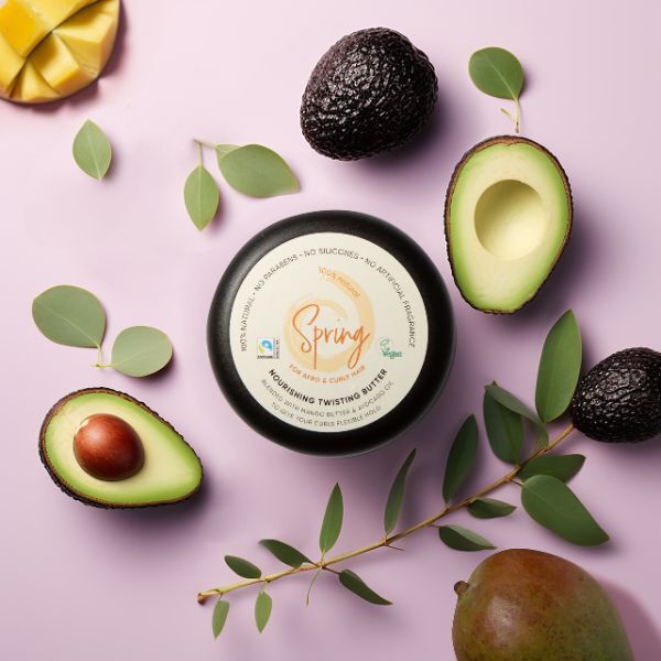 Afrocenchix Spring - Närande och vridande smör 100g