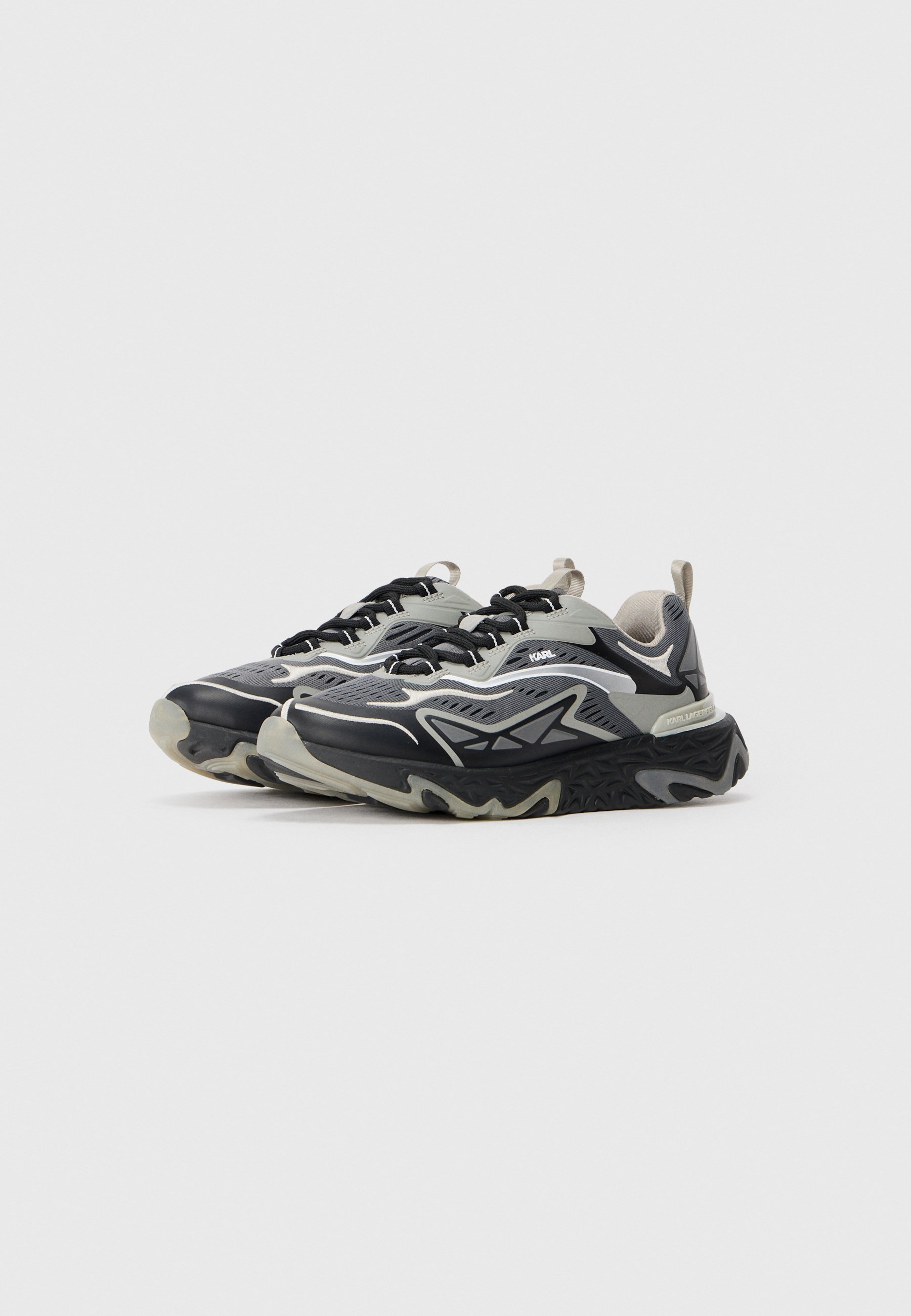 KARL LAGERFELD BLAZE INFERNO - Scarpe da ginnastica - nero/grigio