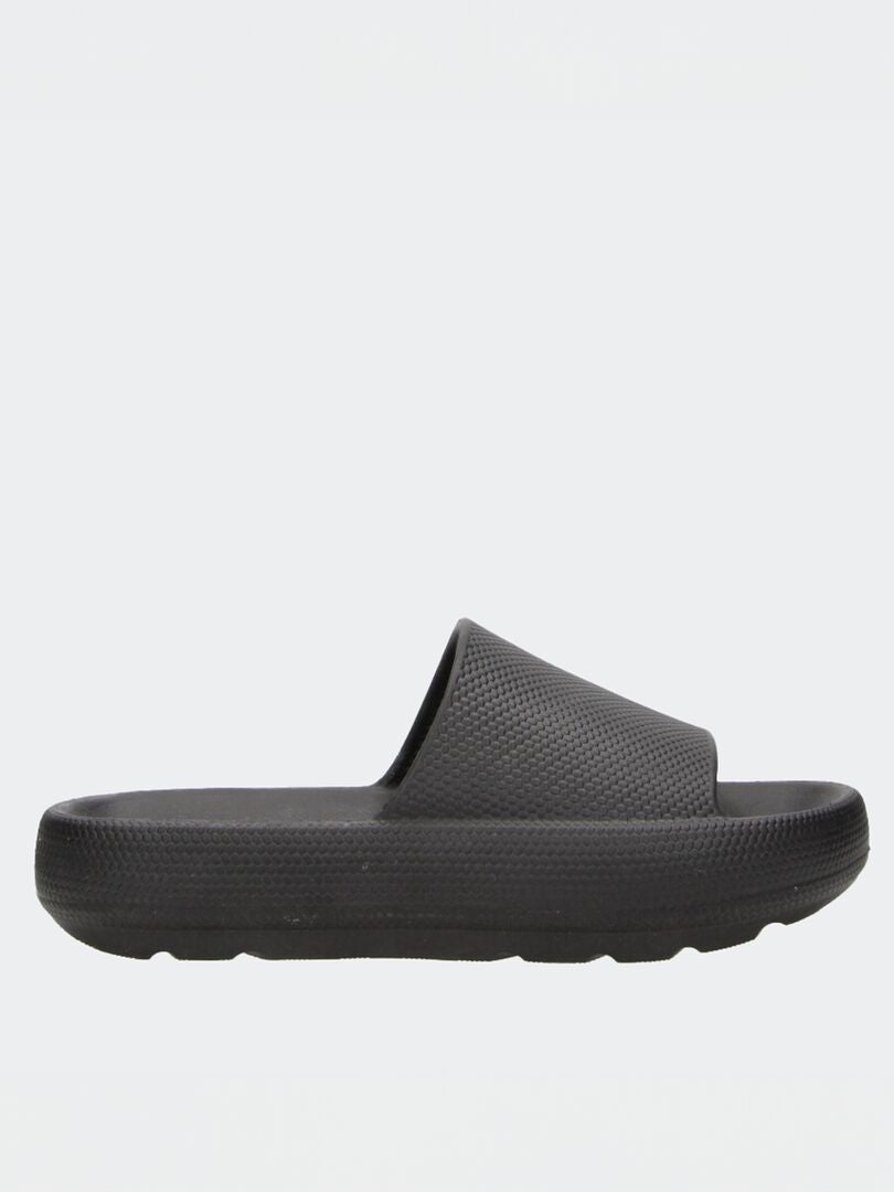 Mules de sola grossa - PRETO