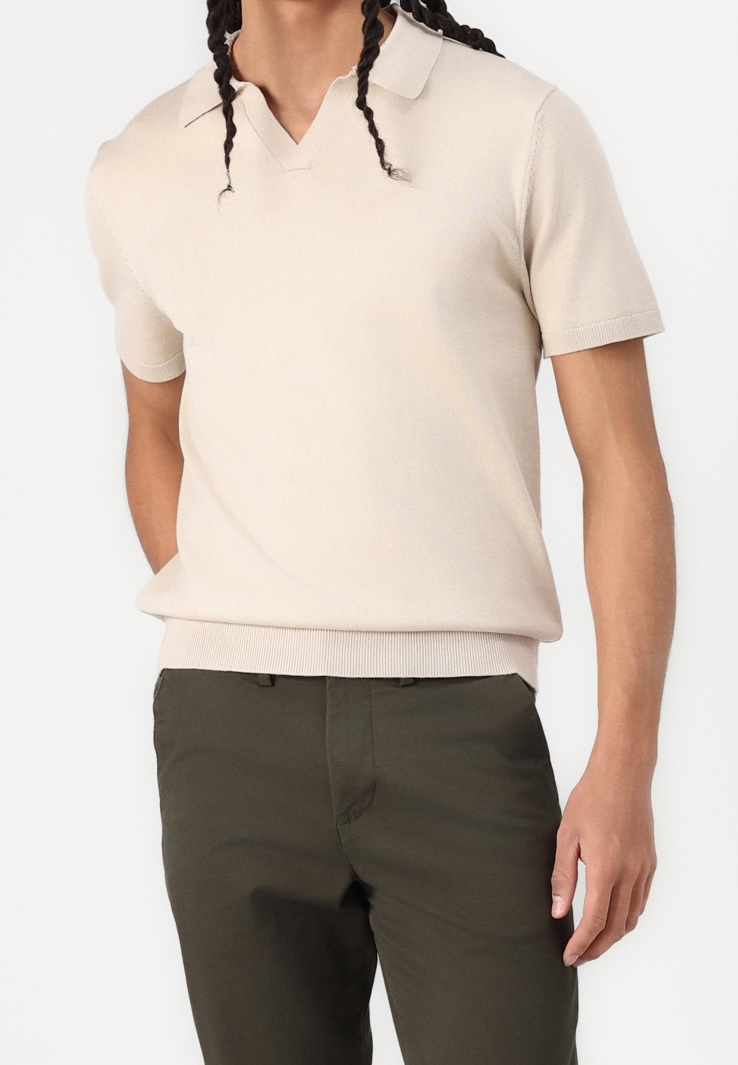 Selected Homme Polo shirt - beige