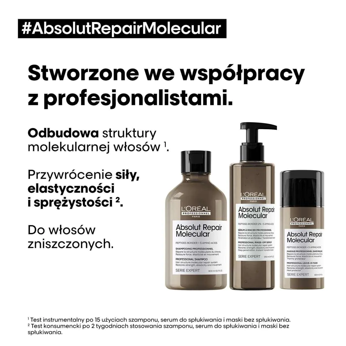 L’Oréal Professionnel Paris odbudowujące serum do spłukiwania Absolut Repair Molecular