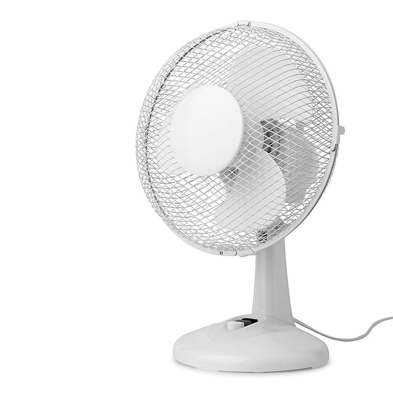Energie tafelventilator 23 cm wit, Energie