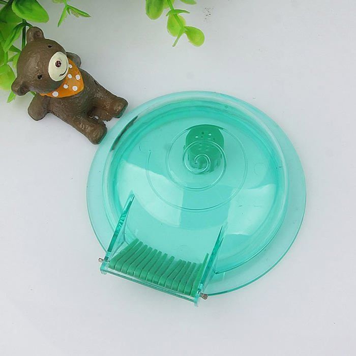 Juego de 2 trampas de plástico transparente para caracoles, para acuario, 17 x 12,3 x 3 cm.