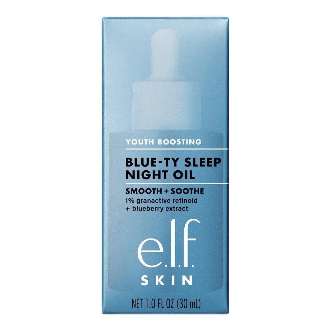 elf Cosmetics Pleťový olej Youth Boosting Blue-ty Sleep Nachthol - 30 ml