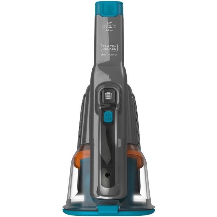 Aspirateur à main BLACK+DECKER BHHV320B-QW Dustbuster Lithium 12V - 2 vitesses - Autonomie 25min - Bleu