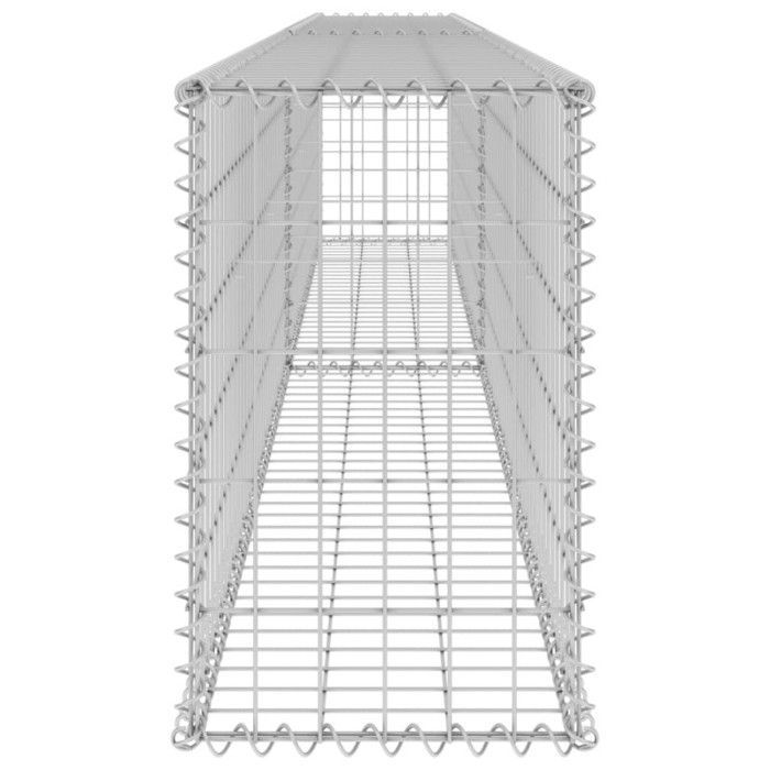 Muro de gaviones con tapas - VIDAXL - 300x30x50 cm - Acero galvanizado - Alta capacidad de carga