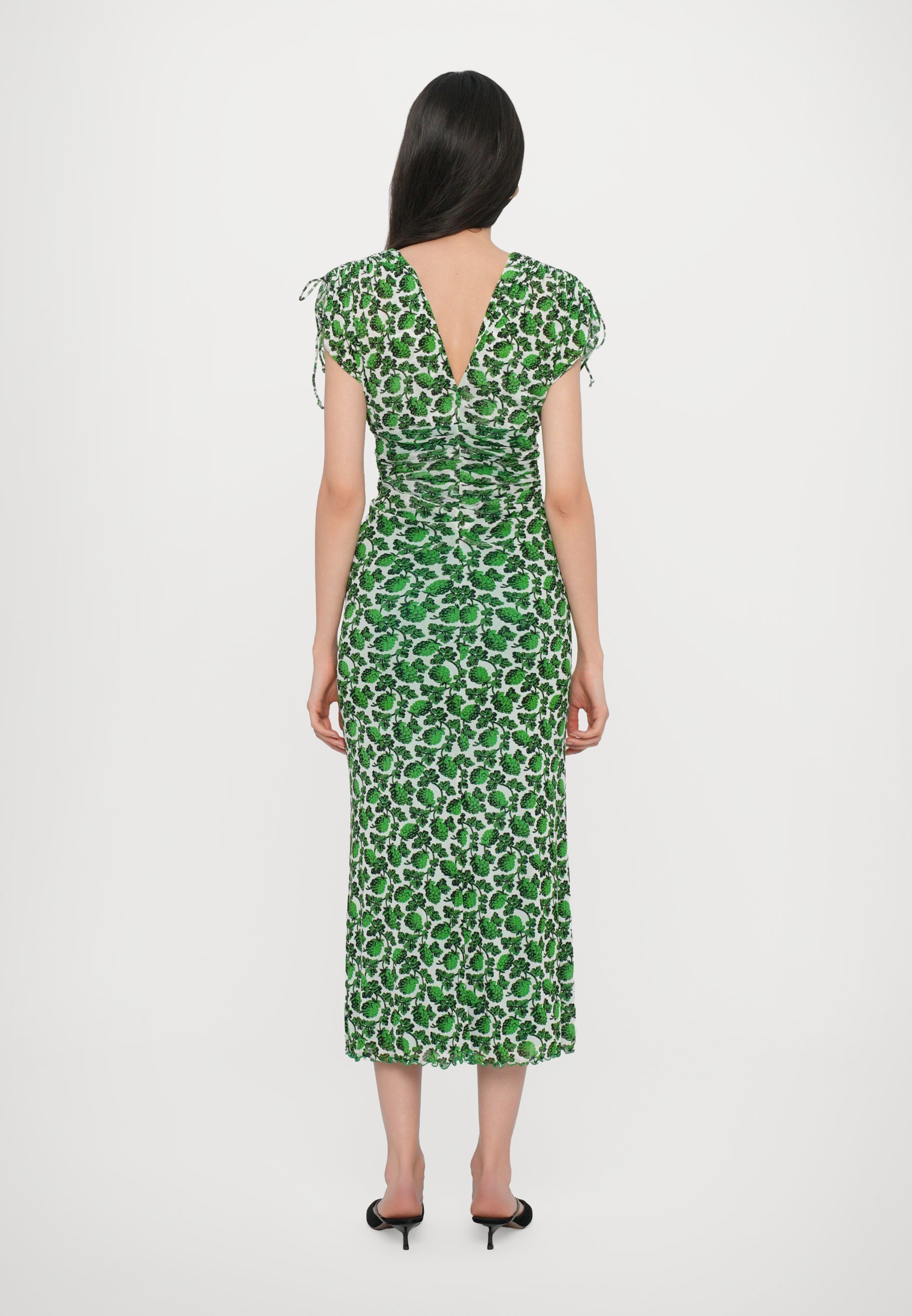 Robe Charlotte de Diane von Furstenberg - Robe de jour - Vert indien