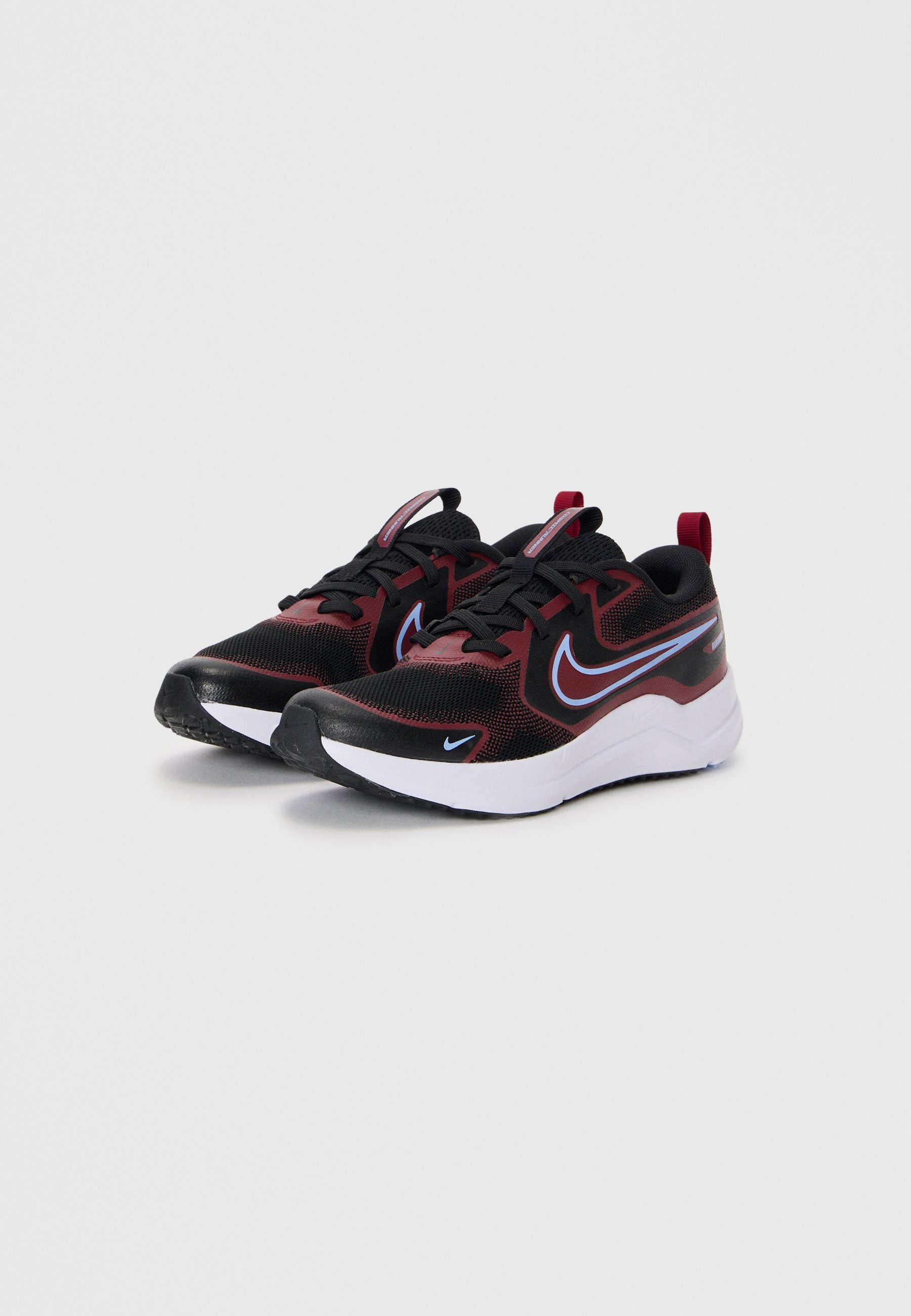 Nike Performance COSMIC UNISEX - Hardloopschoenen voor op de weg - zwart/aluminium-teamrood