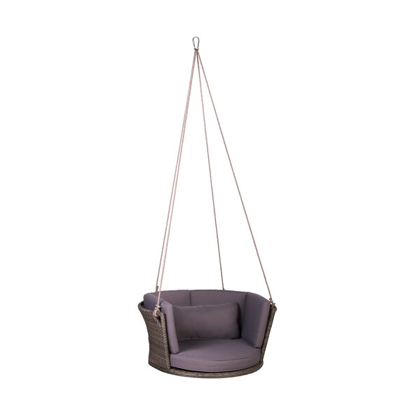 cadeira suspensa de vime