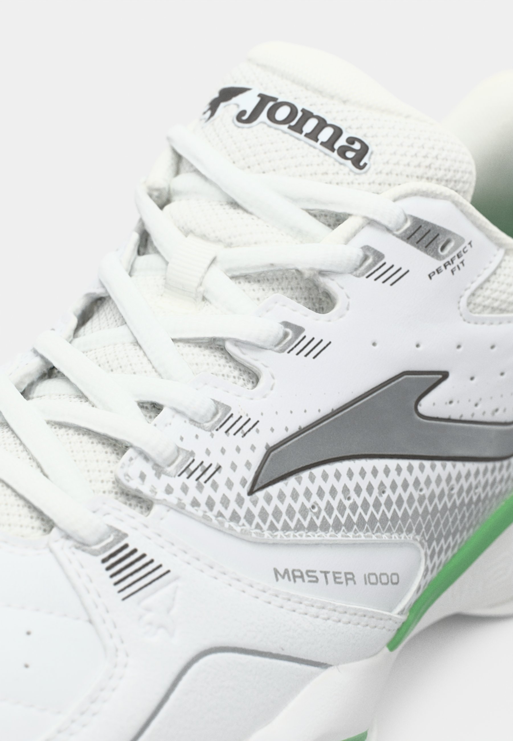 Joma MASTER 1000 CLAY - Scarpe da tennis per campi in terra battuta - bianco/nero