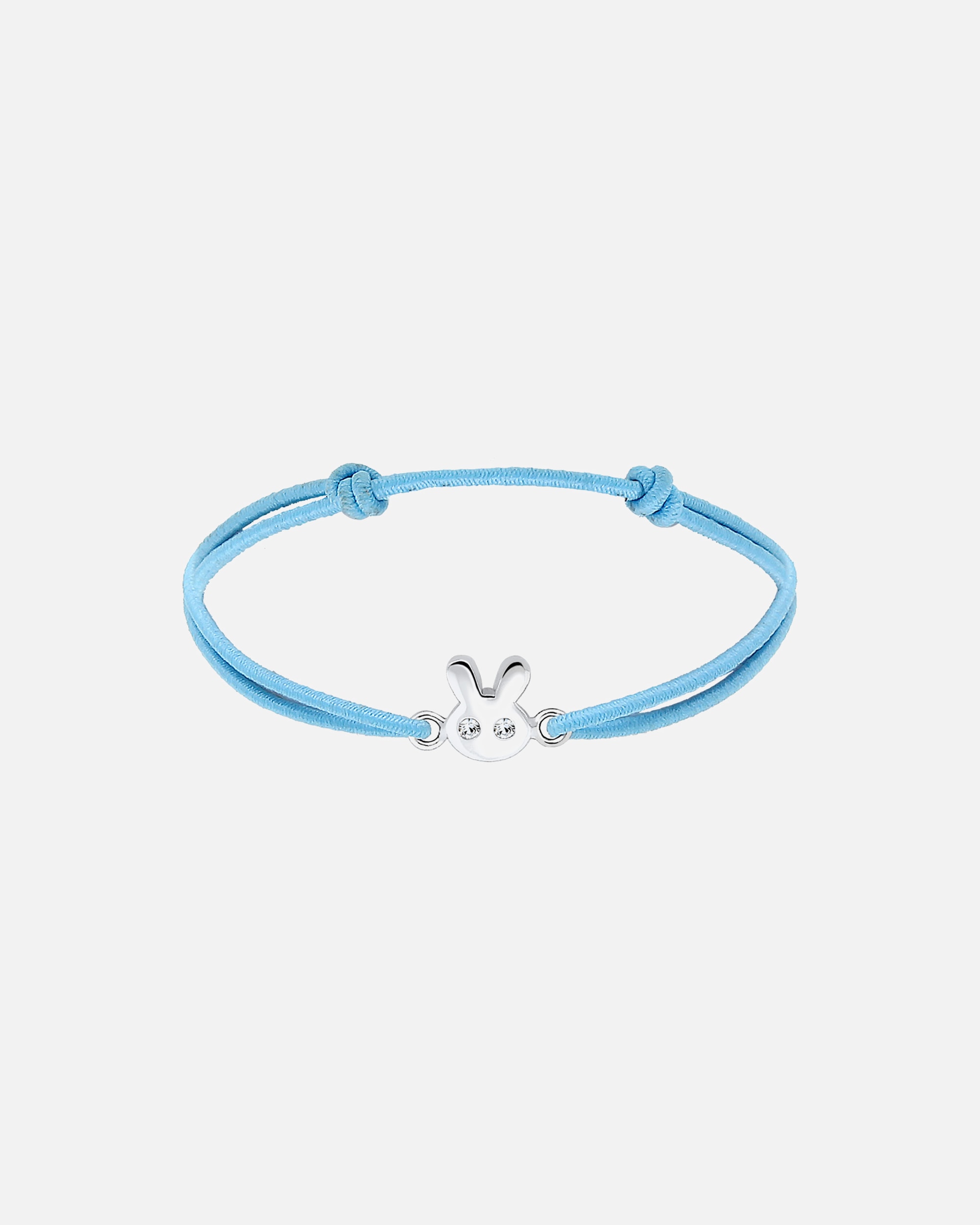 Elli Enfants Lapin avec cristaux en argent sterling 925