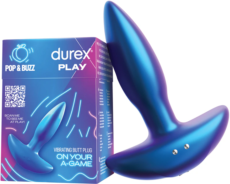 Durex Play Pop & Buzz vibrerende anaalplug