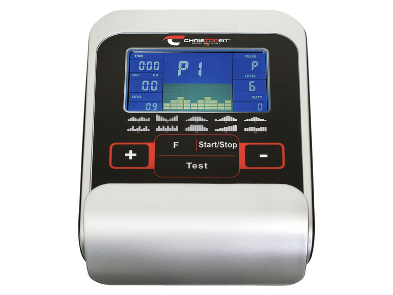 Christopeit Sport Crosstrainer EL 5000 Pro (receiver for wireless heart rate monitor included in the computer)