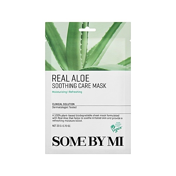 Zklidňující pleťová maska Some By Mi Real Aloe - 1 ks