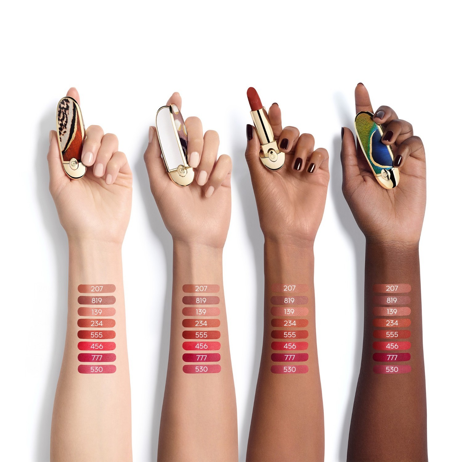 Guerlain ruž za usne Rouge G Luxurious Velvet - 3,5 g