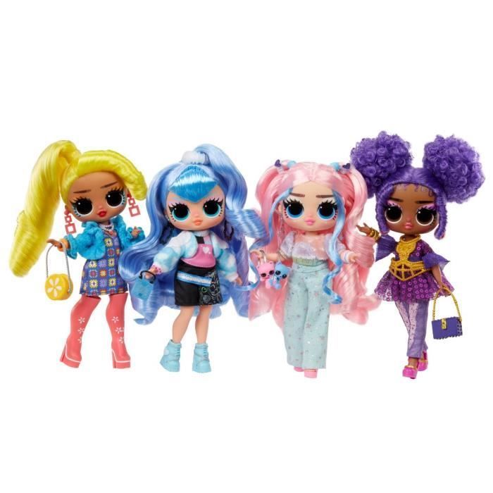 LOL Surprise Tweens – 24 cm große, bewegliche Modepuppe – Hana Groove – 2 Outfits und diverse Accessoires – ab 4 Jahren