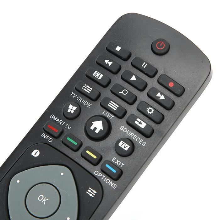 Mando a distancia para TV - Philips - Mando a distancia de repuesto - Alcance de 10 m - ABS duradero - Universal