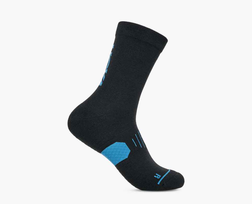 HOKA GPX Crew Run Socke Schwarz