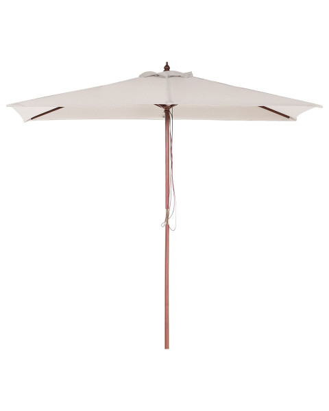 Parasol ogrodowy składany 194x144 beżowy