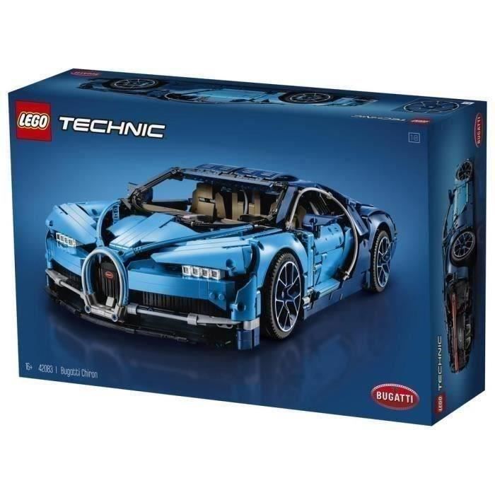 LEGO® Technic 42083 Bugatti Chiron, Exclusive Collectible Super Sports Car Model, Building Kit for Adults