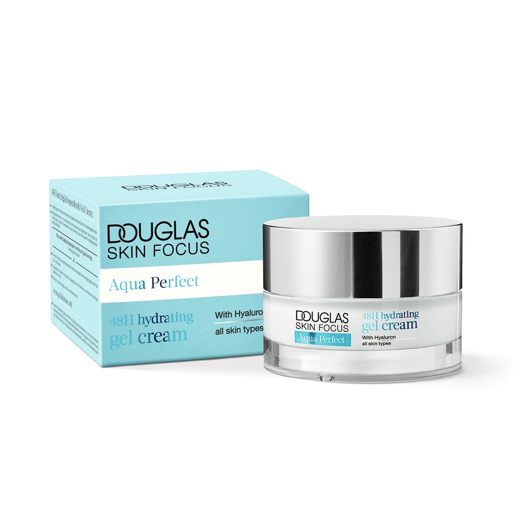 Douglas Collection Skin Focus Aqua Perfect 48H hydratačný gélový krém denný krém - 50 ml