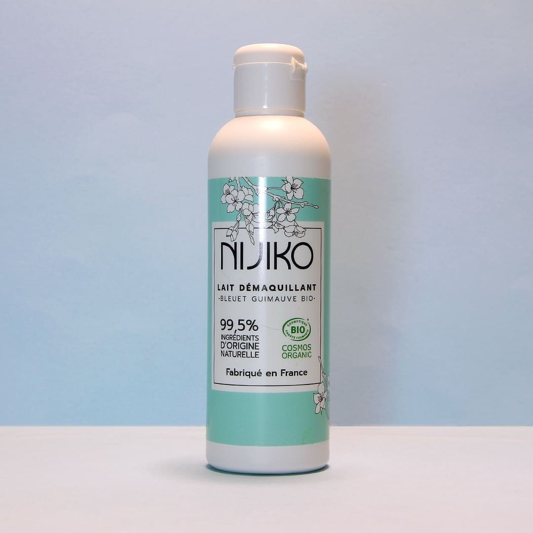 NIJIKO Lait Démaquillant Bio Bleuet & Guimauve