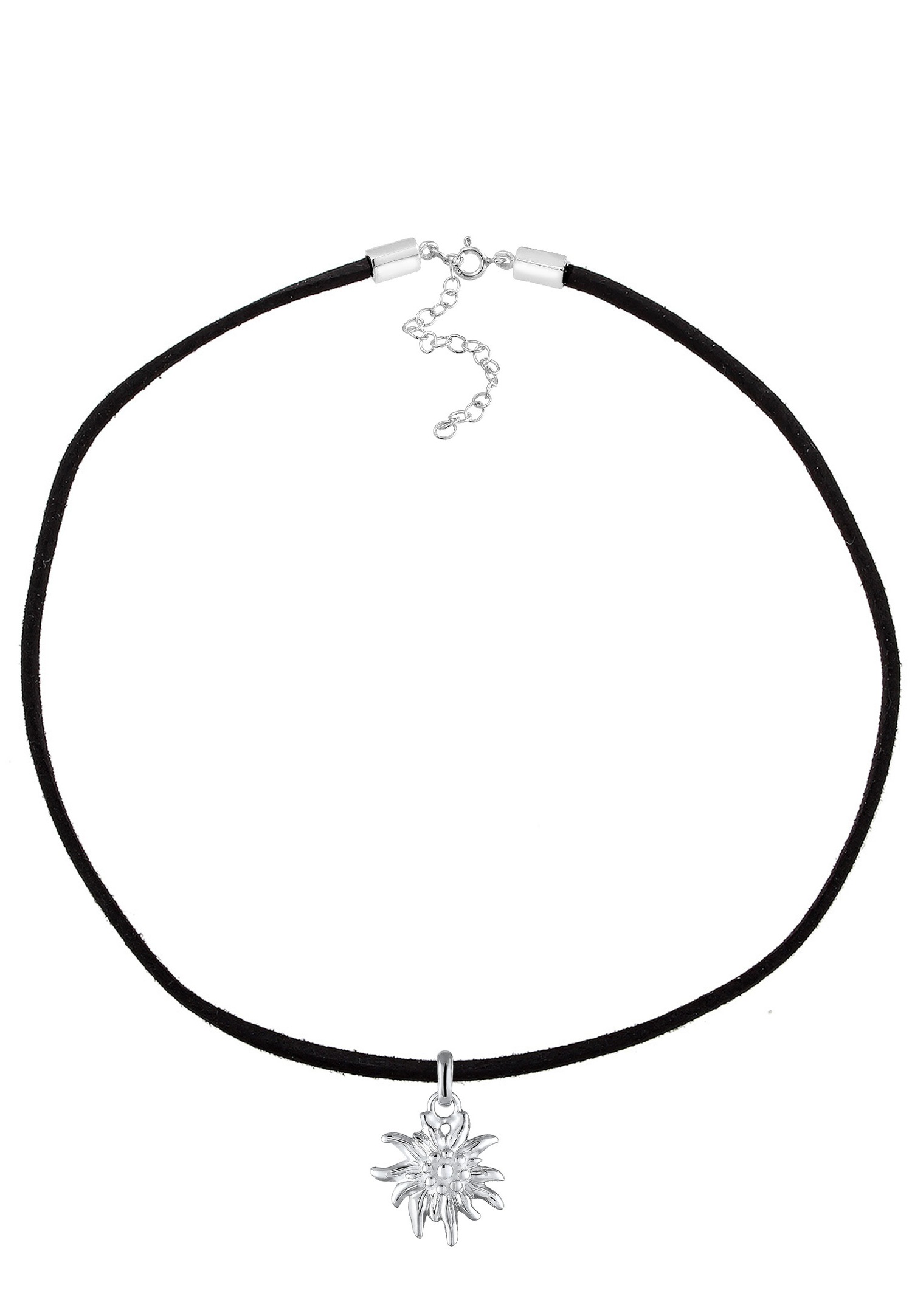 Elli Femme Pendentif Soleil Choker Tendance en Argent Sterling 925