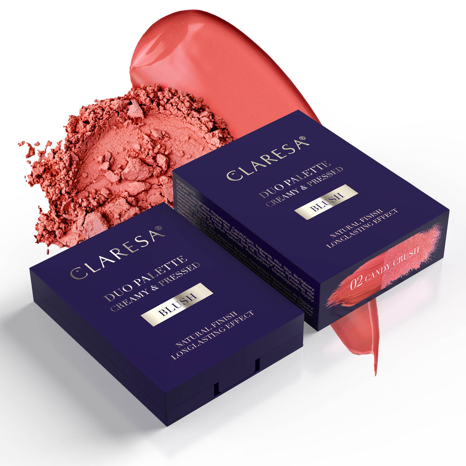 Colorete Claresa DUO PALETTE