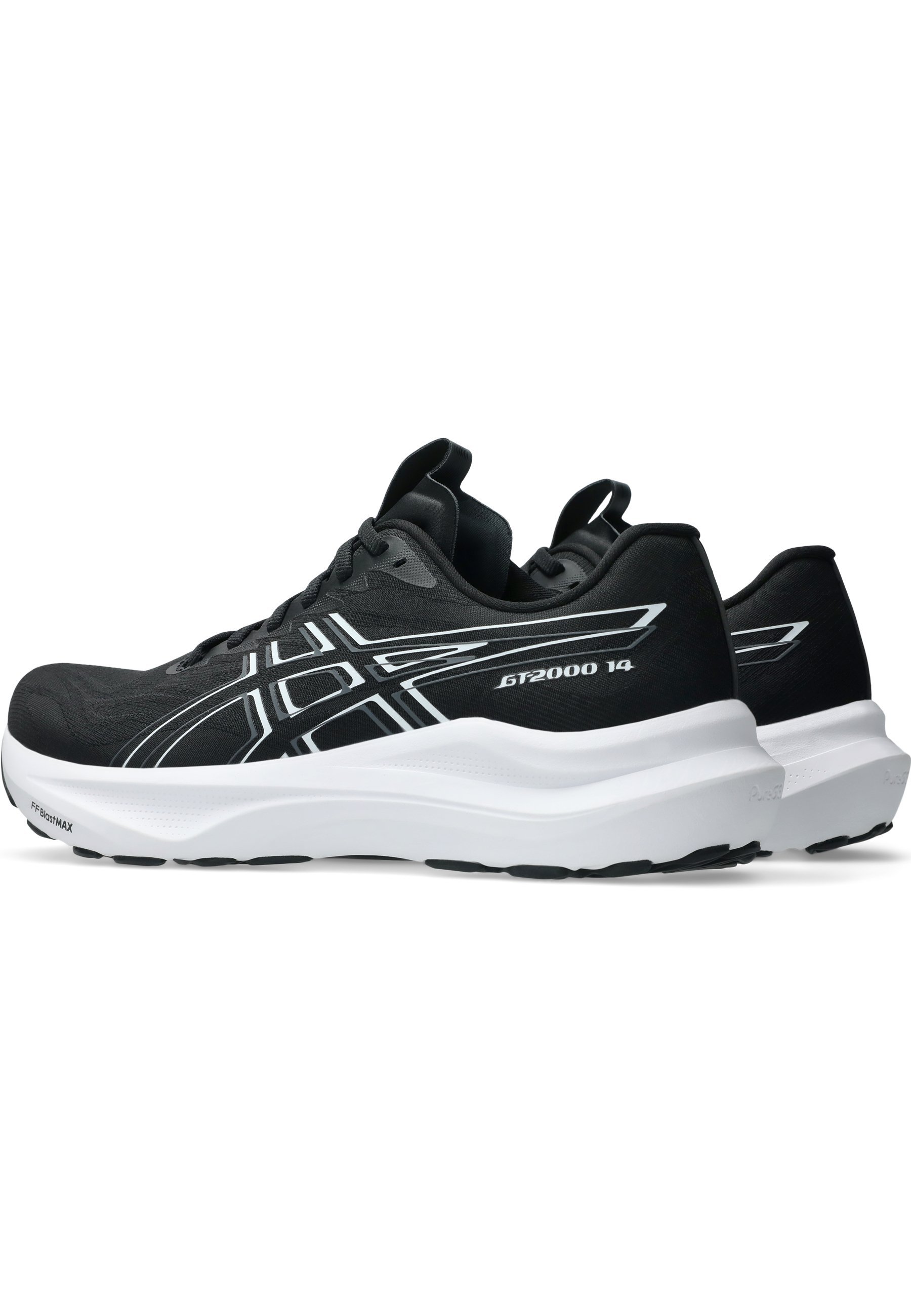 ASICS GT-2000 14 - Chaussures de running sur route - Noir et blanc