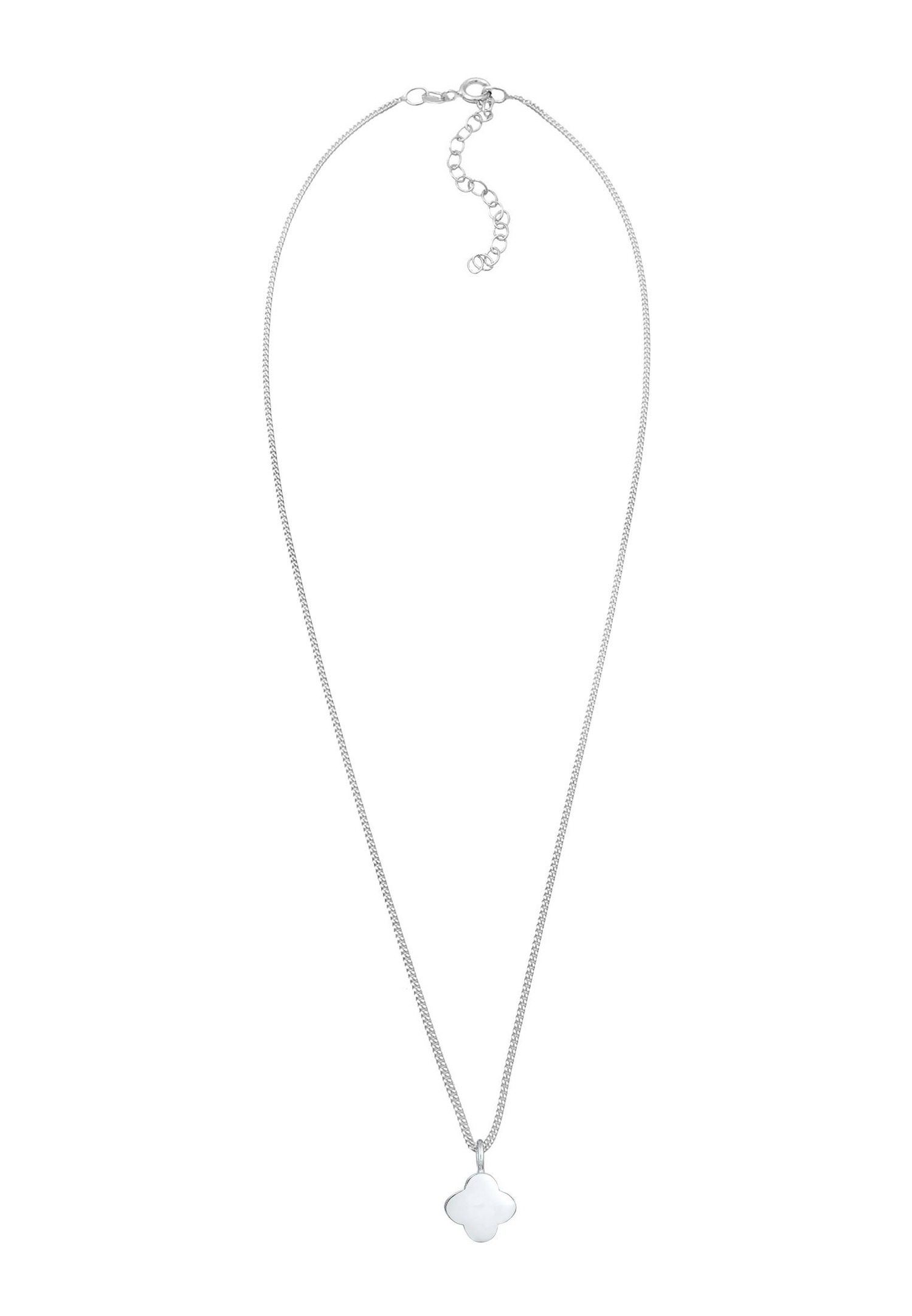 Elli Pendentif trèfle dame symbole de chance classique en argent sterling 925