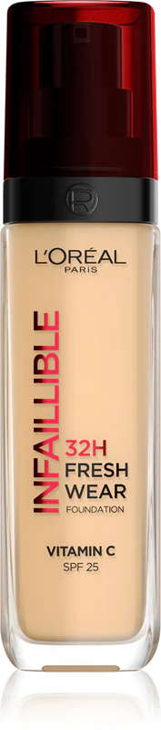 Base líquida de longa duração L'Oréal Paris Infaillible 32H Fresh Wear