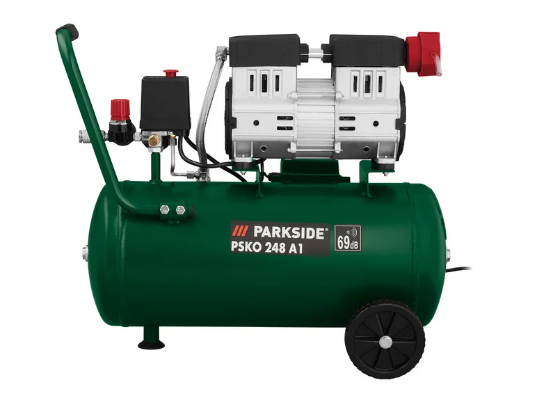 PARKSIDE® Hiljainen kompressori PSKO 248 A1, 24 L