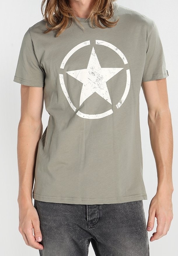 T-shirt imprimé Alpha Industries - olive