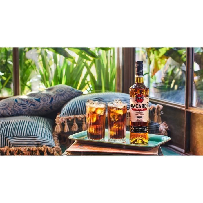 Bacardi Spiced - Ron Ámbar - 35,0% vol. - 70 cl