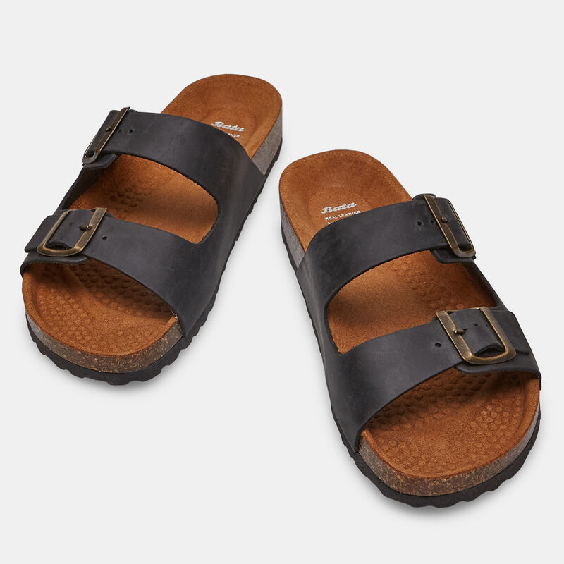 Slides da uomo in nubuck