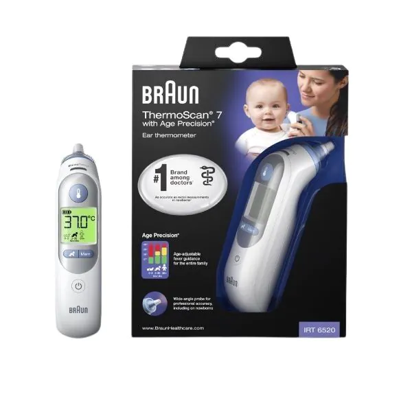 Braun Thermoscan 7 IRT6520, Termometr elektroniczny do ucha