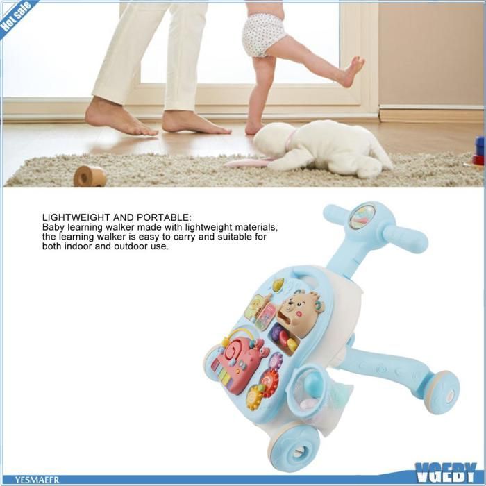 Ashata Baby Walker, Baby Learning Walker, Fine Motor Skills Activities, Musical Activity Table, Early Learning Baby Toy