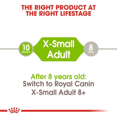 Royal Canin X-Small Adult -ruoan