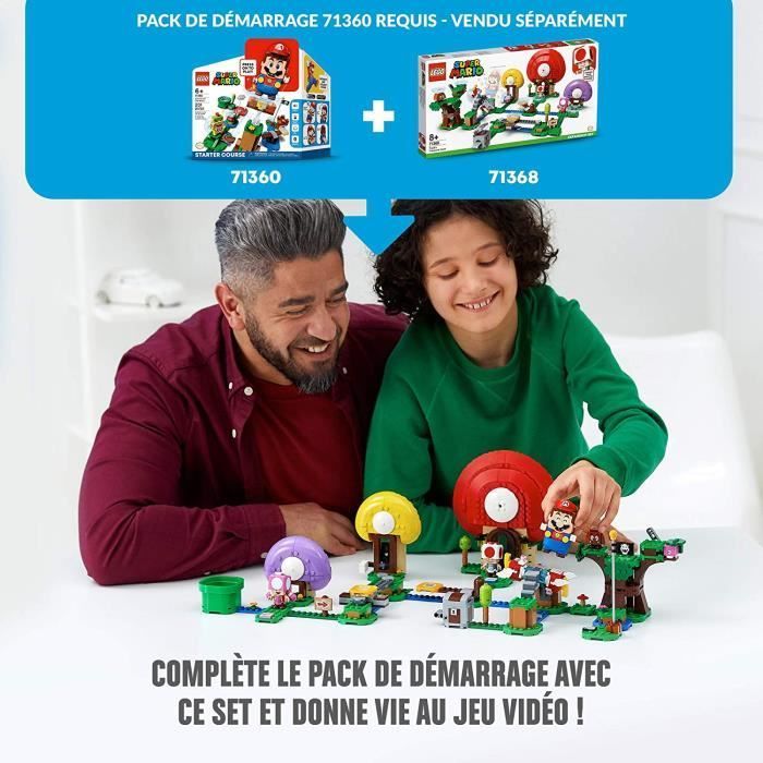 LEGO Super Mario Bouwset - Toad's Schatzoektocht Uitbreidingsset
