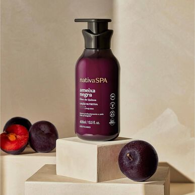 O Boticário Nativa Spa Set Hidratación Cuerpo y Manos Black Plum - Black Plum - 1 unidad