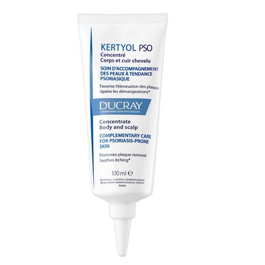 Ducray Kertyol PSO Konsentrat Kropps- og Hodebunnskrem for Psoriasis 100ml