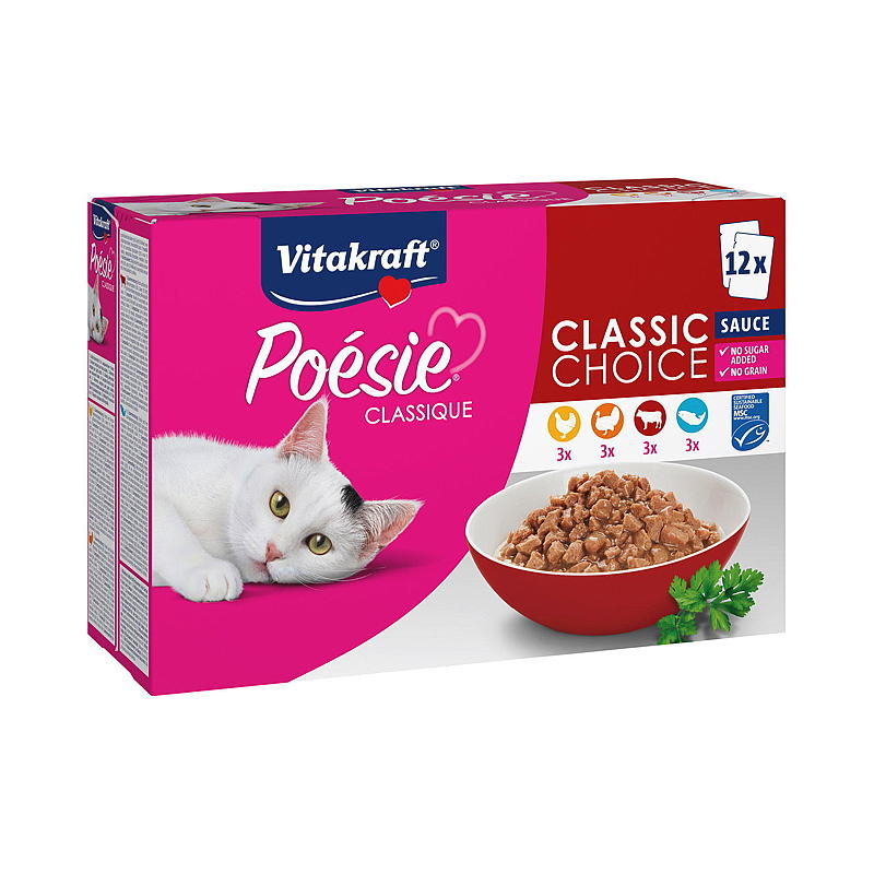 Vitakraft Kattmat Poetry 12x85 g Vitakraft