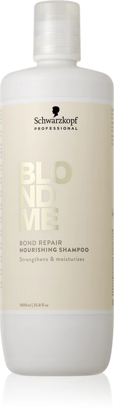 Schwarzkopf Professional Blondme Shampoo Nutritivo Reparador de Ligações para cabelos loiros