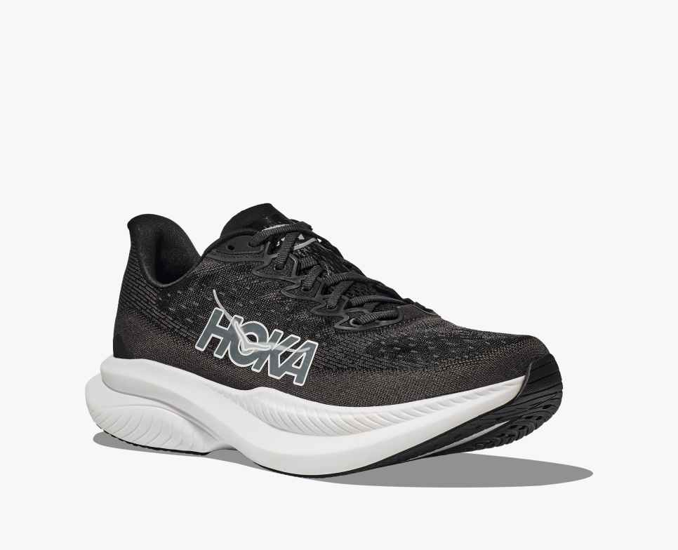 HOKA Mach 6 Noir/Blanc
