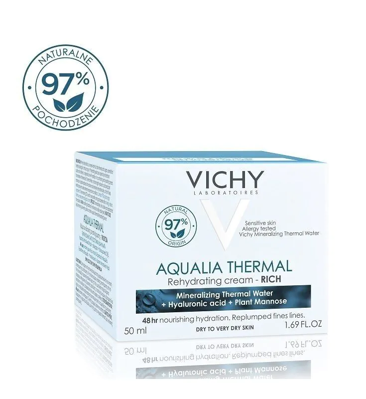Vichy Aqualia Thermal Nawilżający krem o bogatej konsystencji