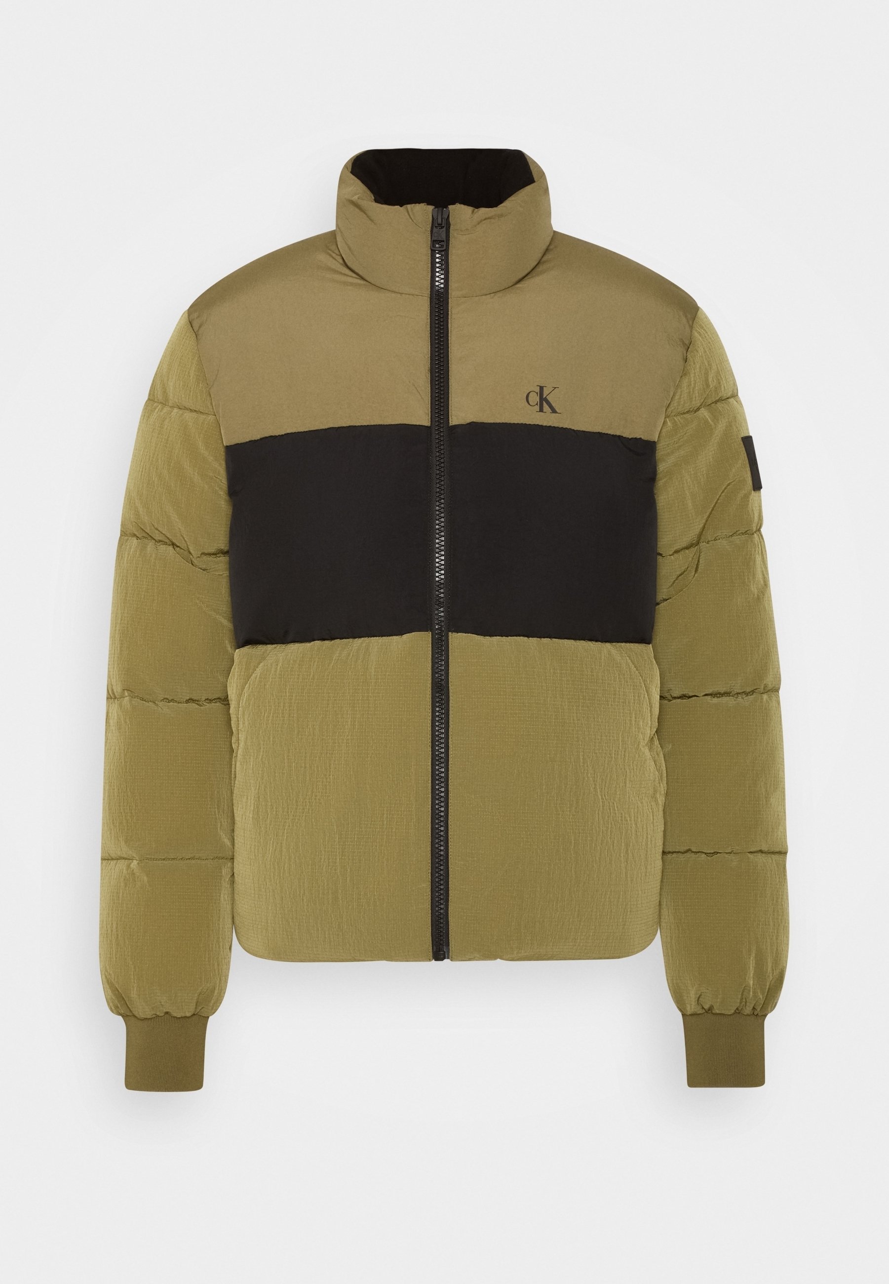 Calvin Klein Jeans winterjas - olijfgroen