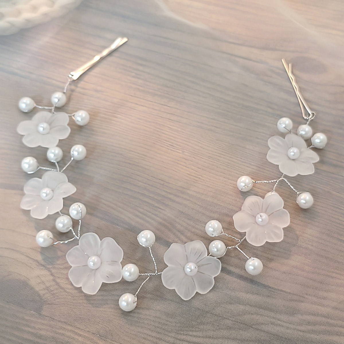Accessoires pour cheveux Chris Rubin Lilian - Blanc