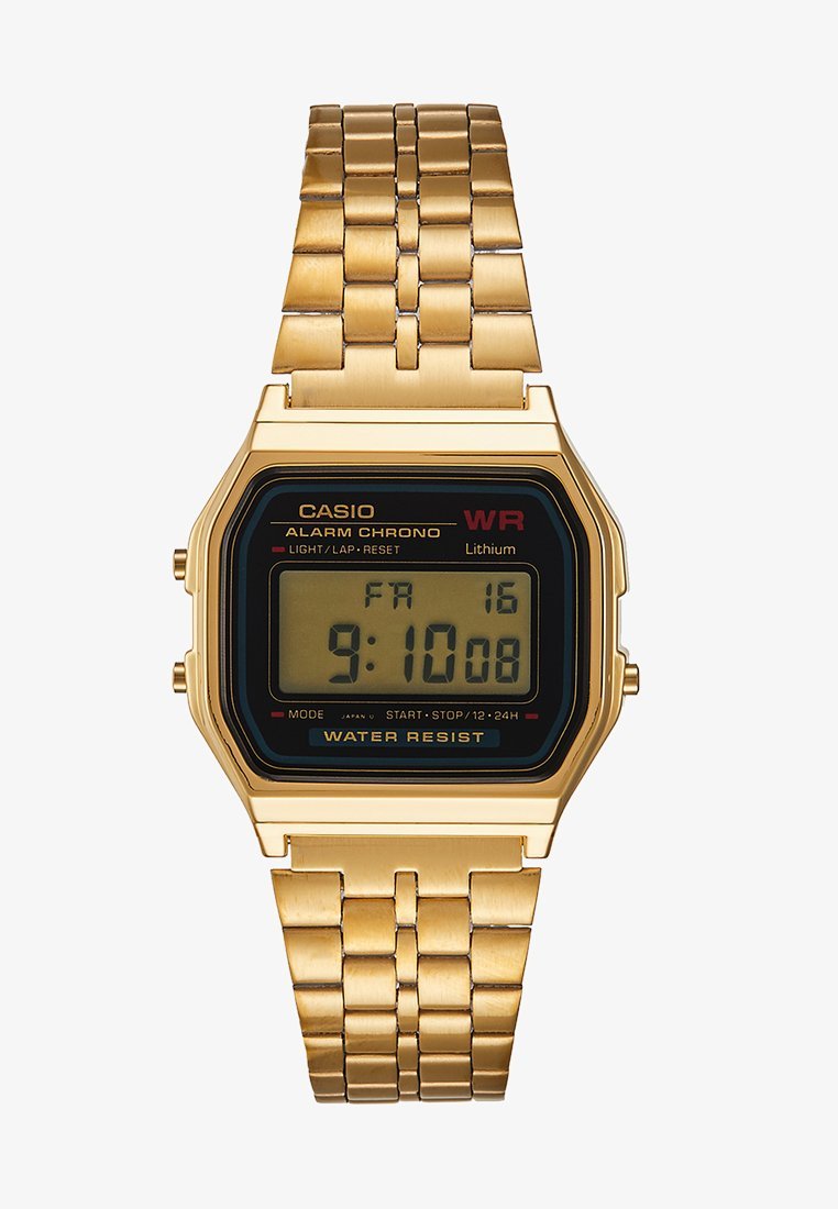 Casio COLLECTION RETRO - Digitální hodinky - gold-coloured
