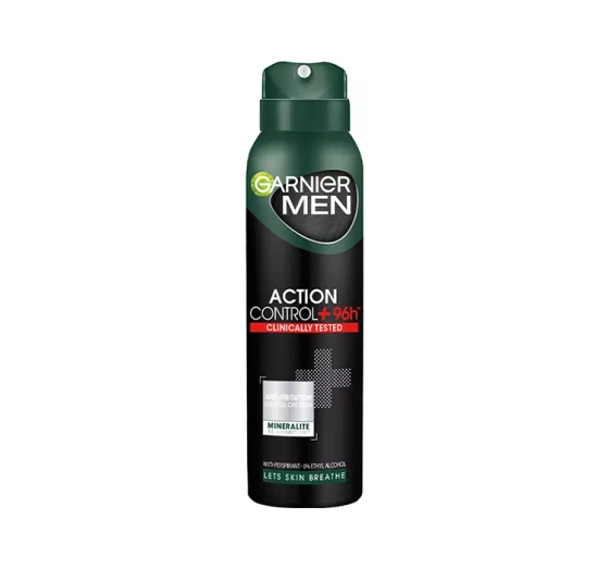Garnier Men Action Control  96h antyperspirant w sprayu dla mężczyzn 150 ml