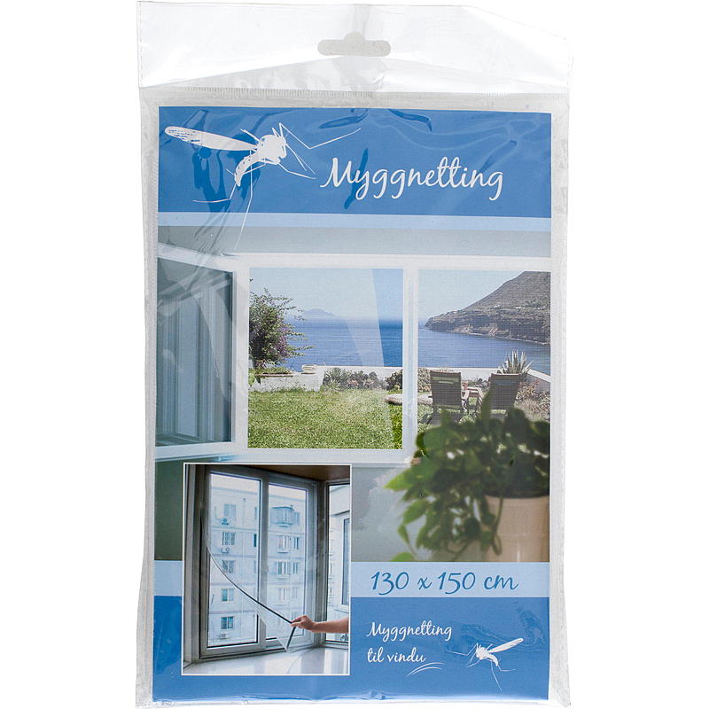 Moskitonetz 130x150 cm für Fenster